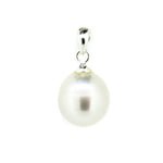 “Australian South Sea pearl pendant in sterling silver inspired by Broome pearling heritage designed in Western Australia”