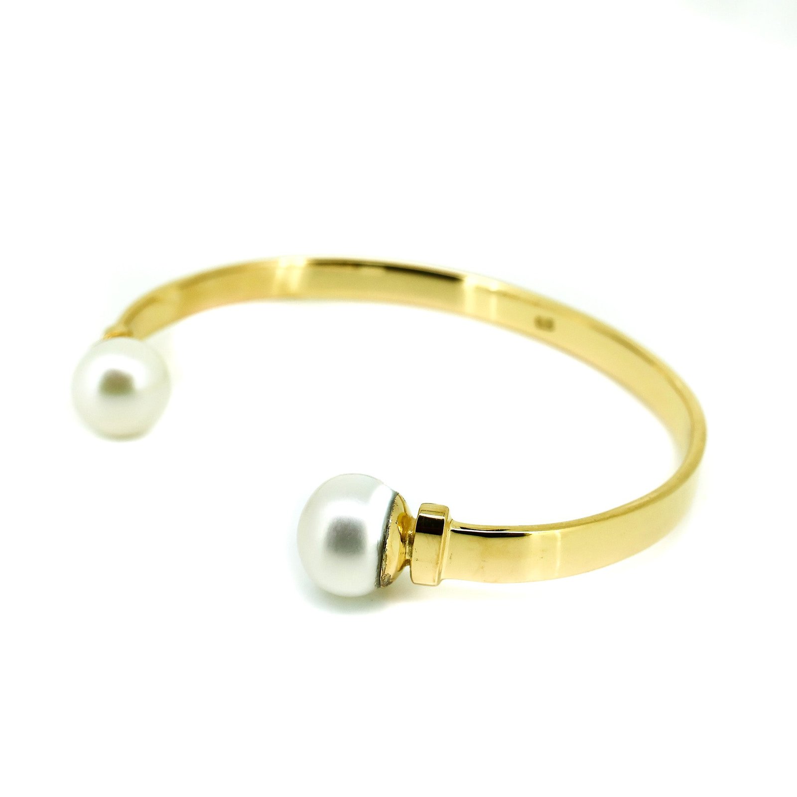 ava gold cuff bracelet gold vermeil minimalist open cuff beachy jewellery australia